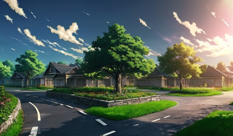 Aesthetic Old VIllage